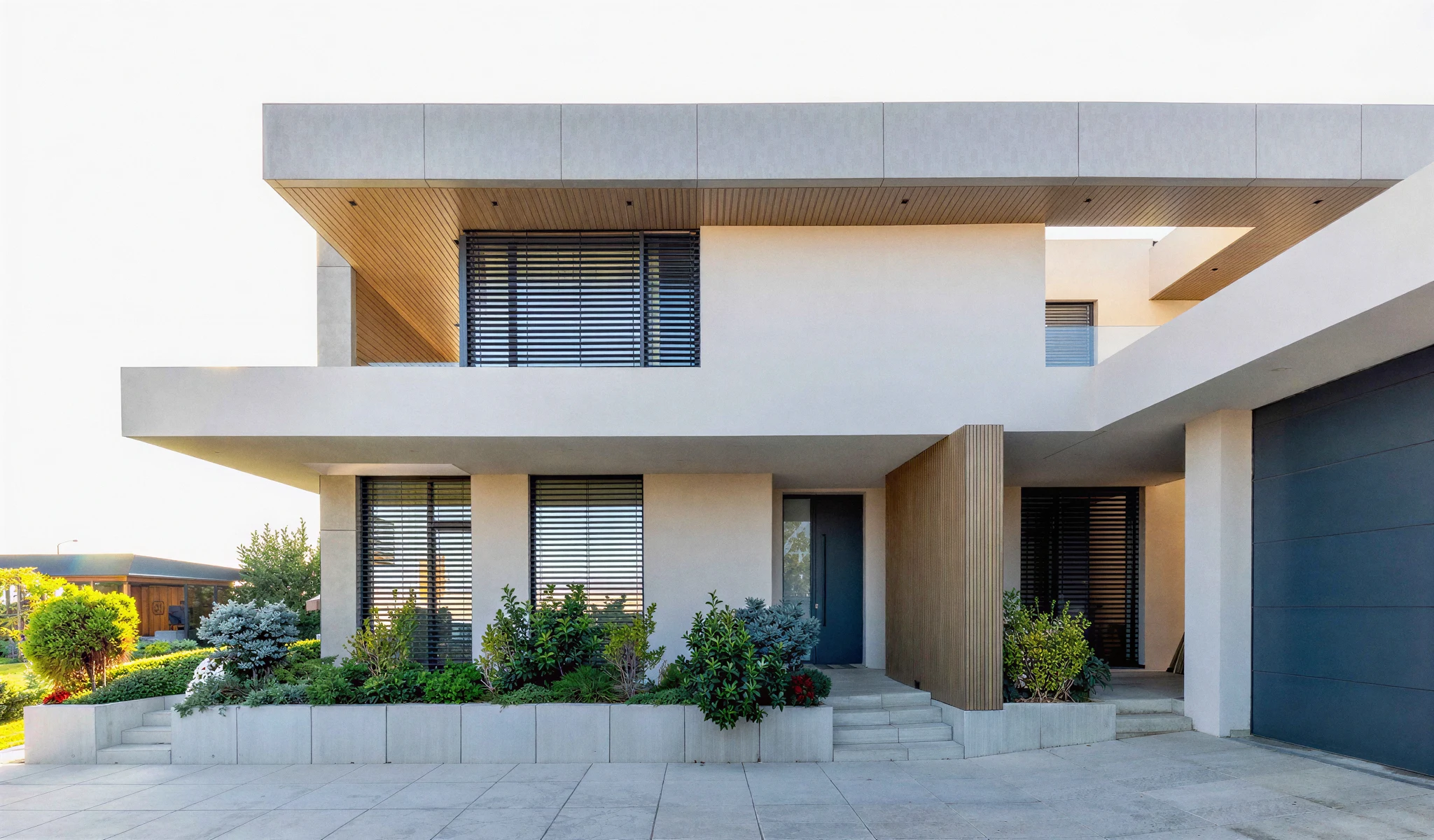 EA House — closing view