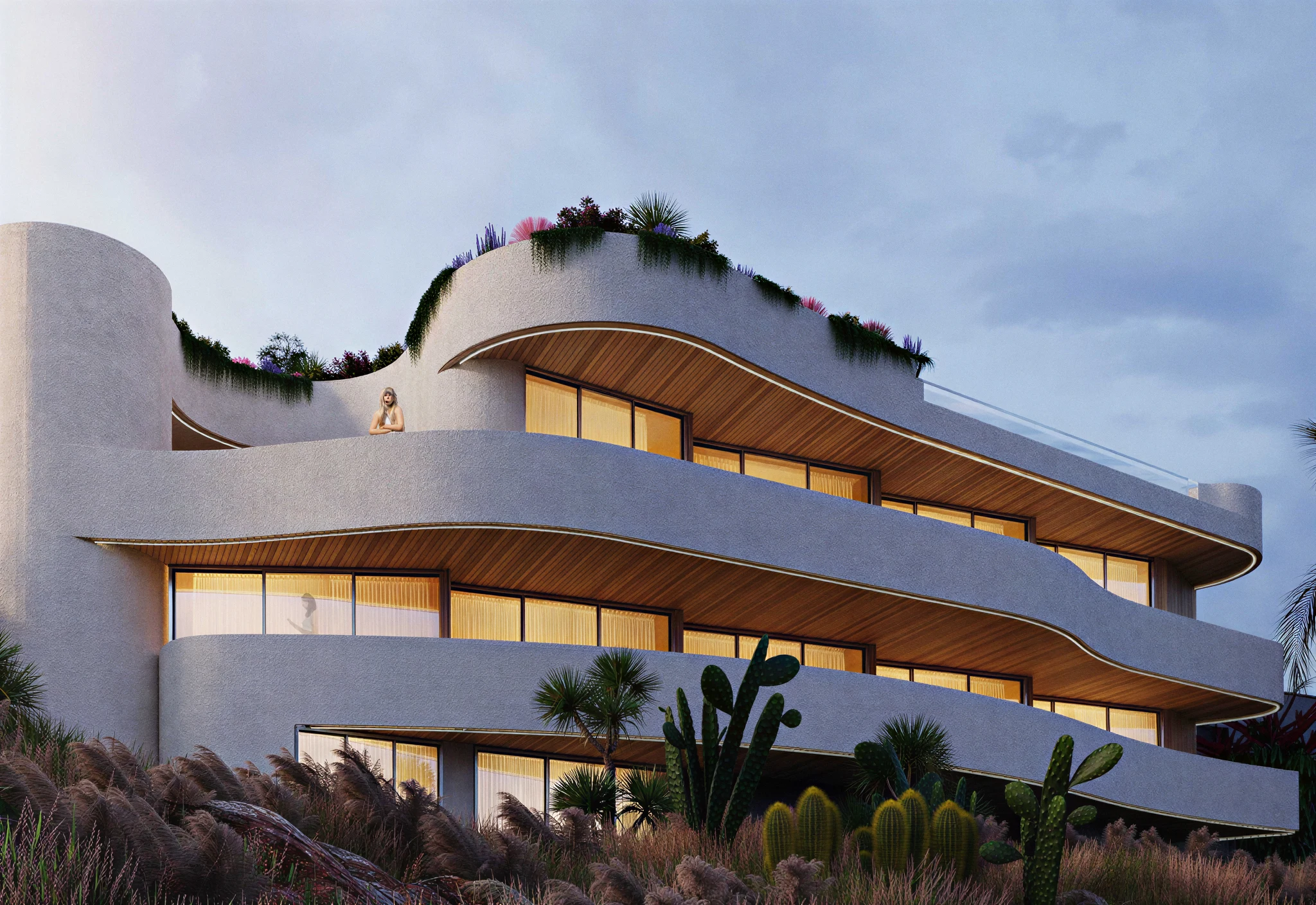 Hotel Greenlantern — architectural project by Parallel Group