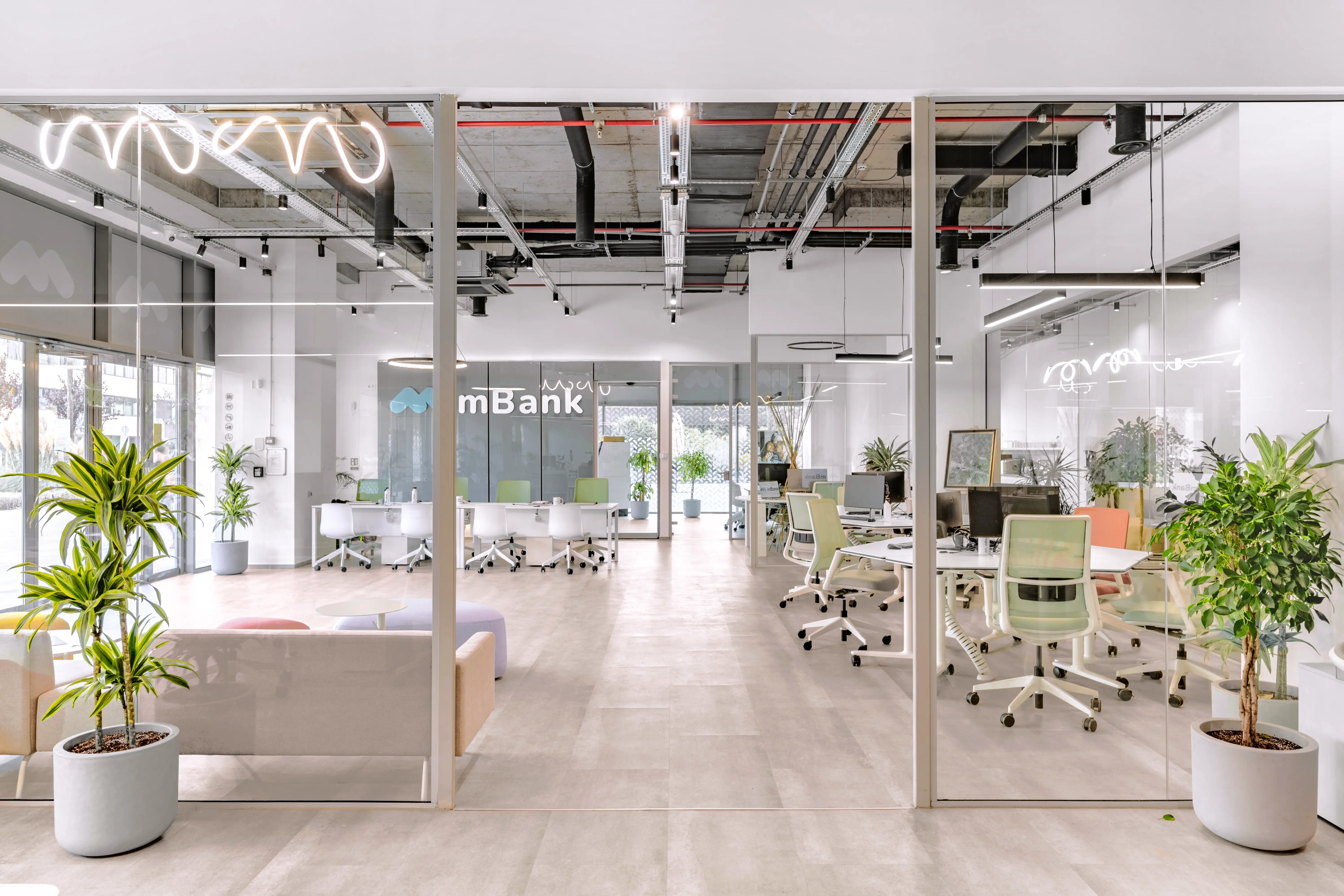 M Bank — closing view