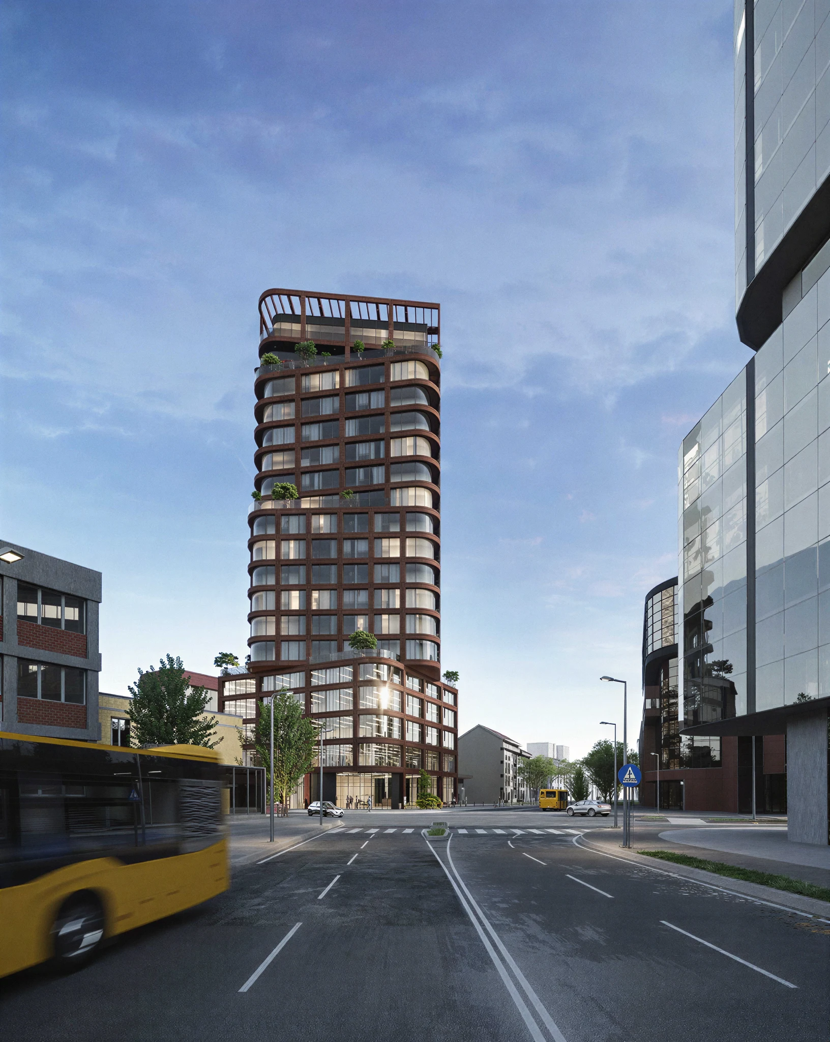 Multi Apartment Tower — detail view 1