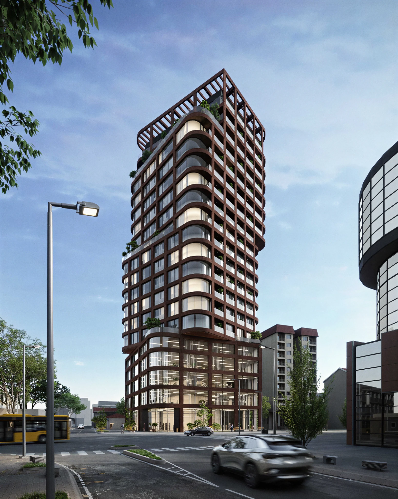 Multi Apartment Tower — detail view 2