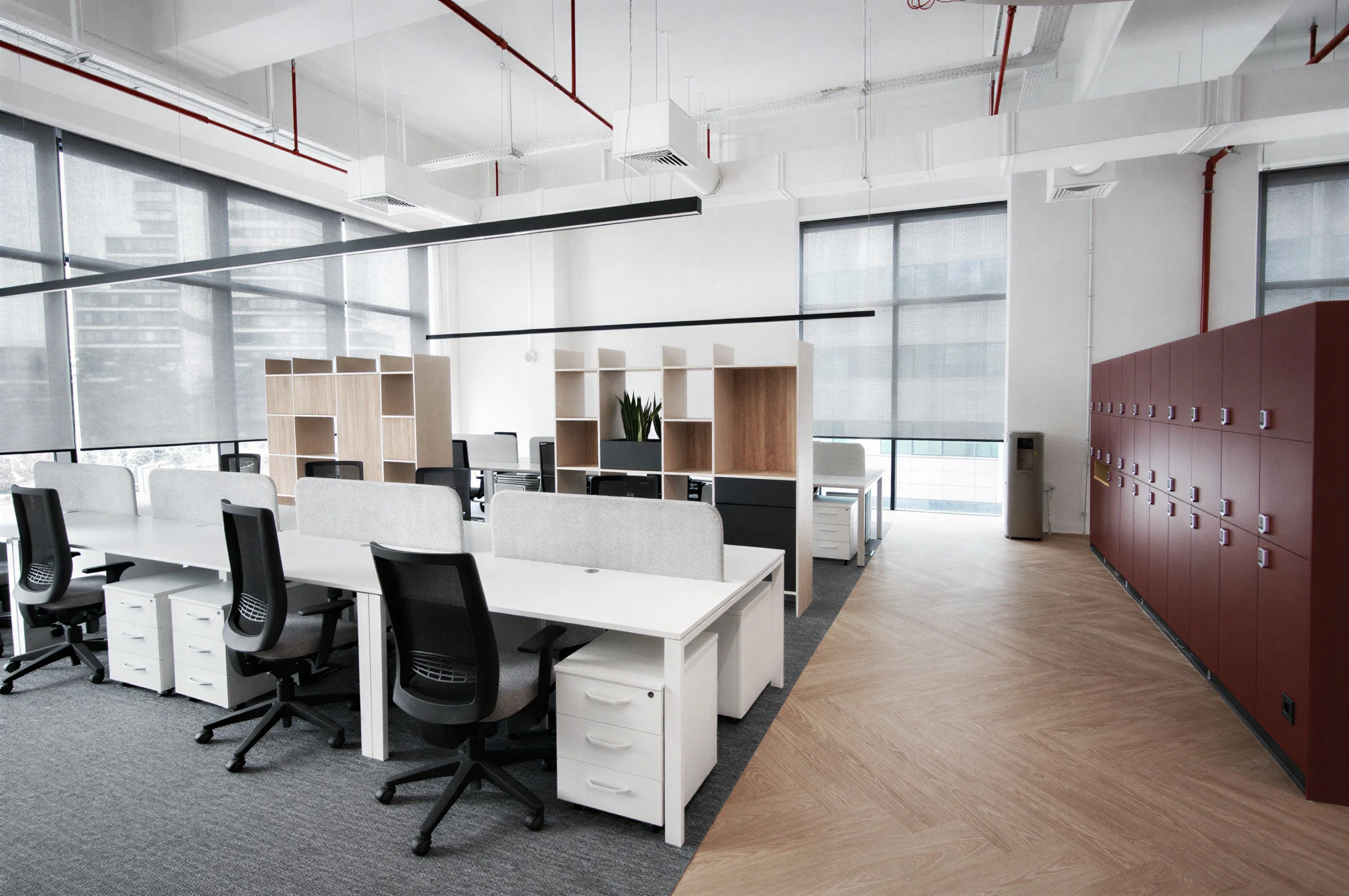 Office Interior Project — closing view