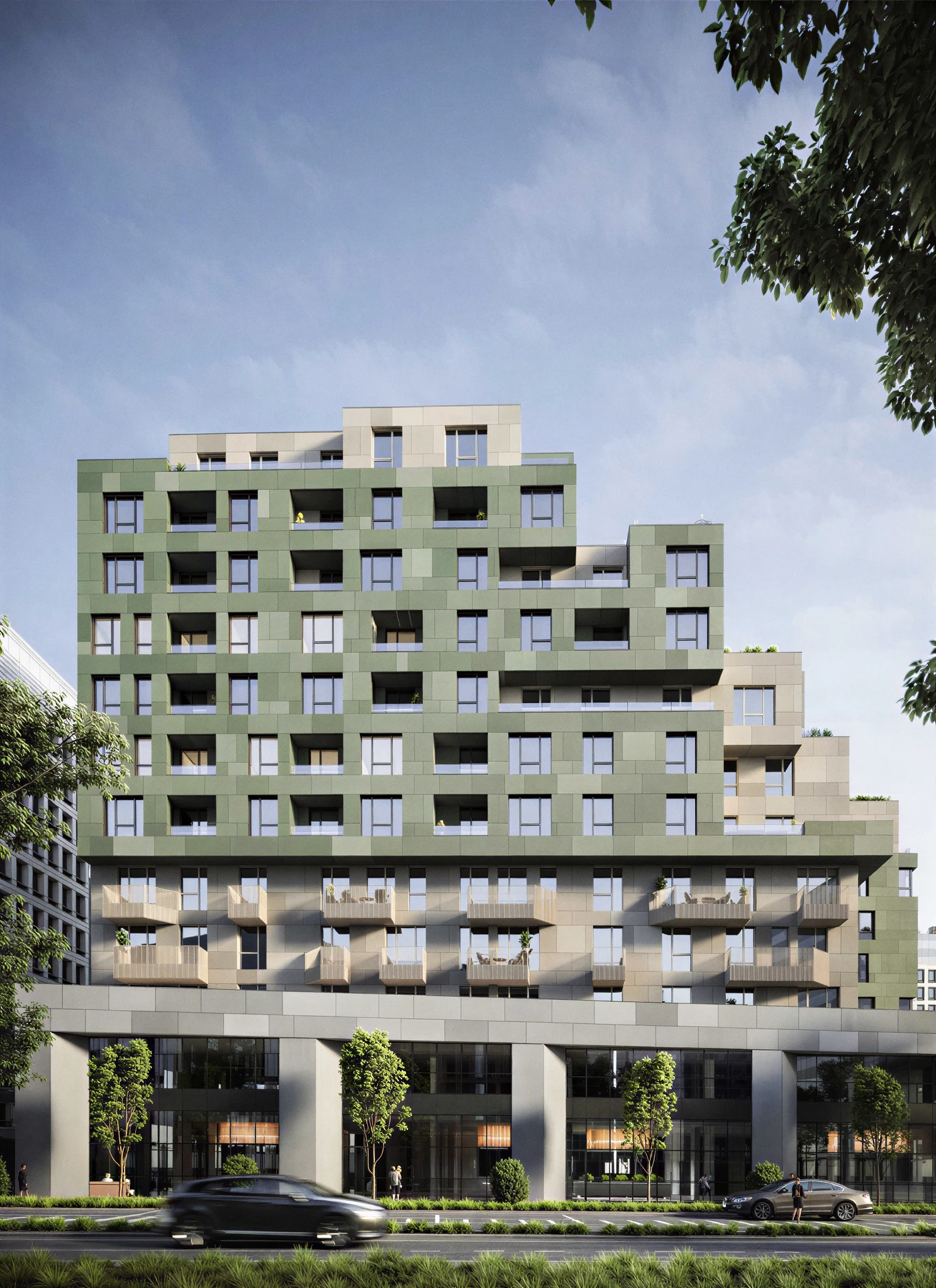Verde Residence — closing view